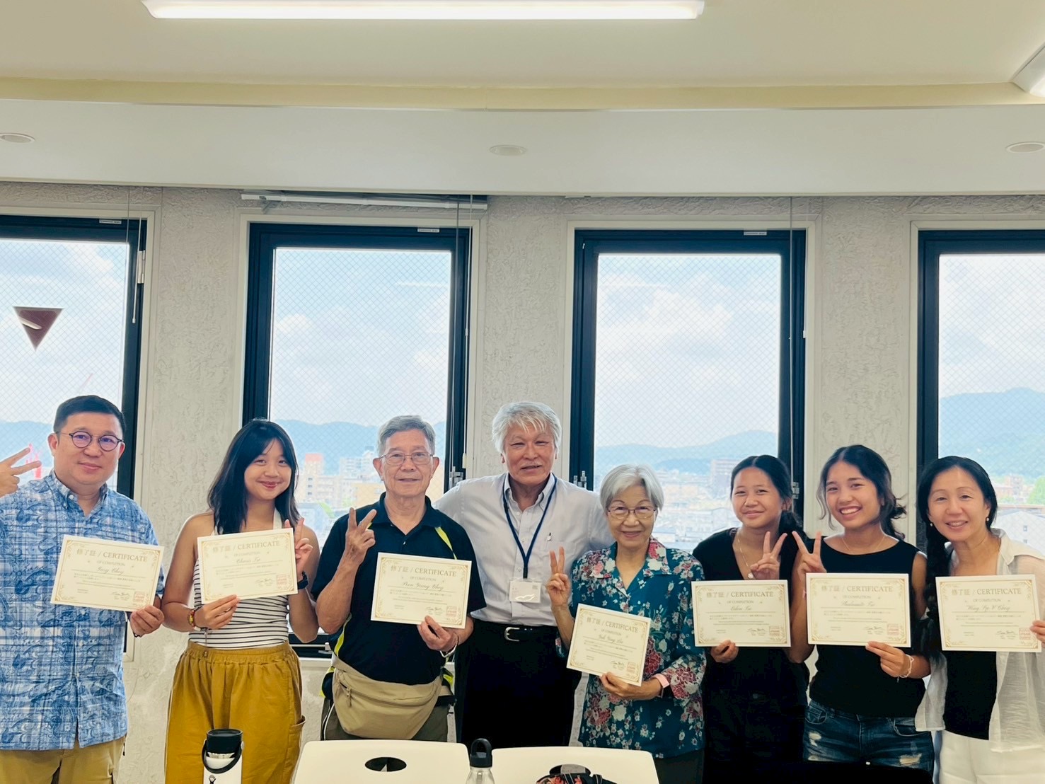 香港から夏季特別日本語コースにご参加いただきました。