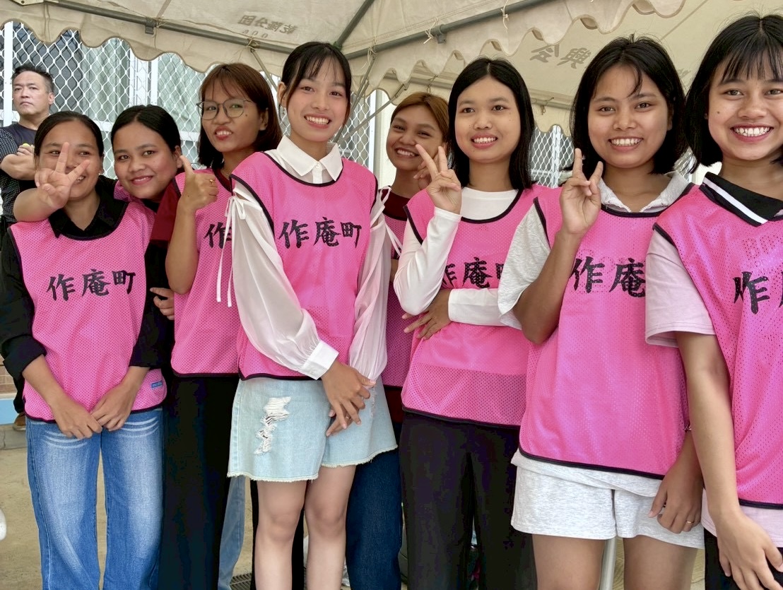地域の区民運動会に参加しました。