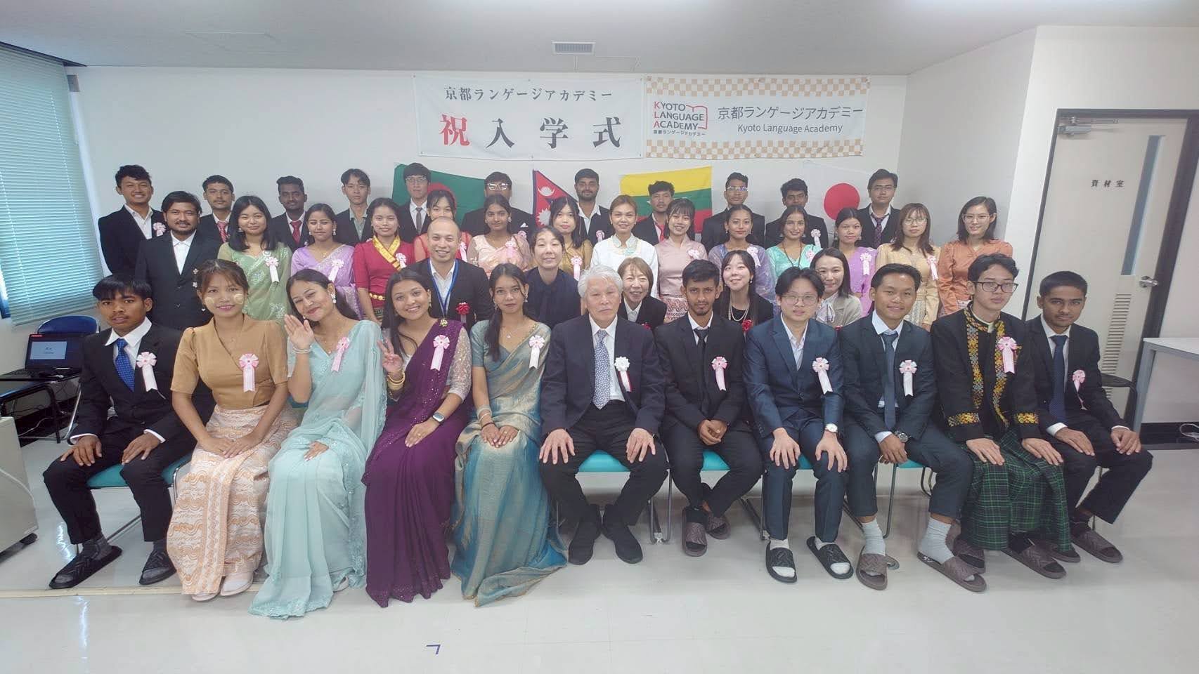 2025年10月期生の入学式を行いました。