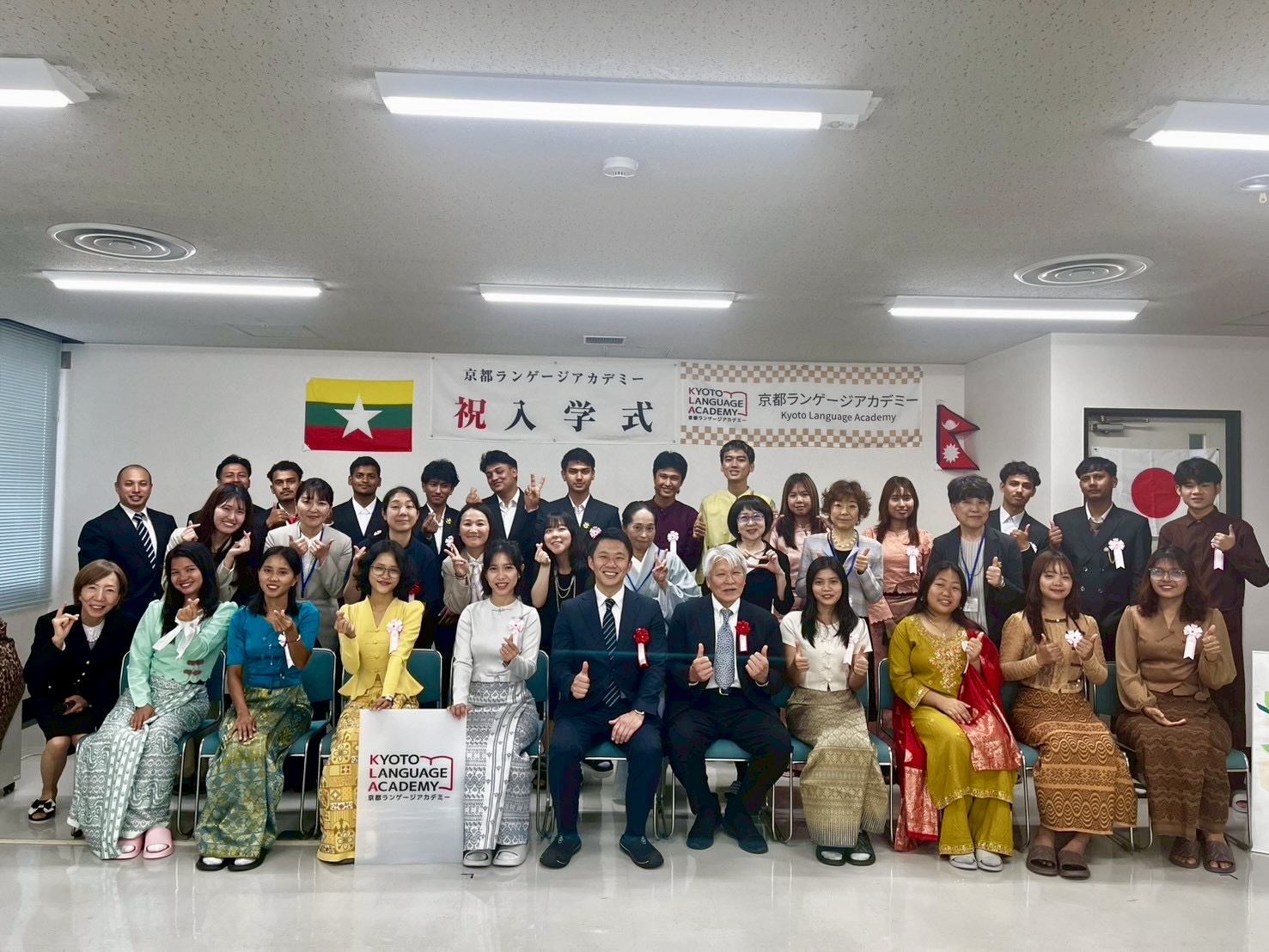 2026年4月期生の入学式を行いました。